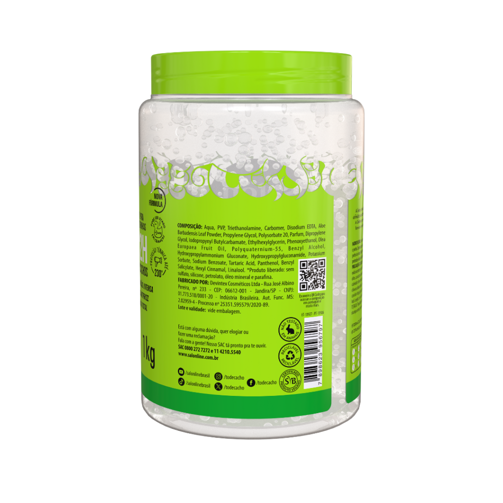 Gelatina #Todecacho Definição Fixação 1kg Salon Line