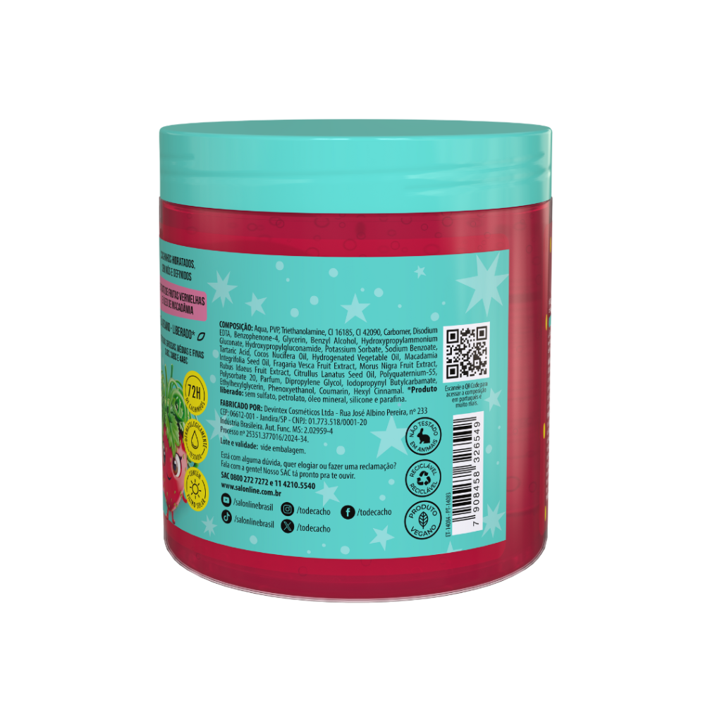 Gelatina Kids Fresa salon Line 550gr
