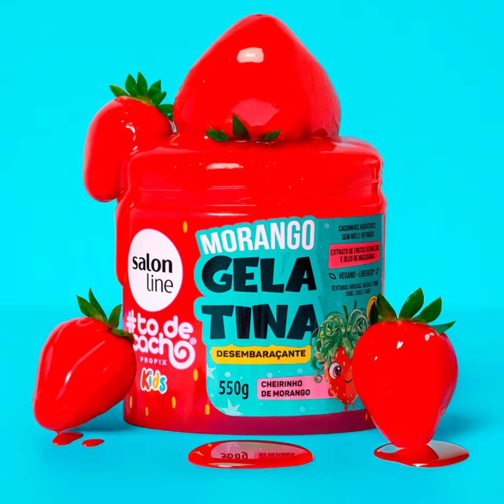 Gelatina Kids Fresa salon Line 550gr