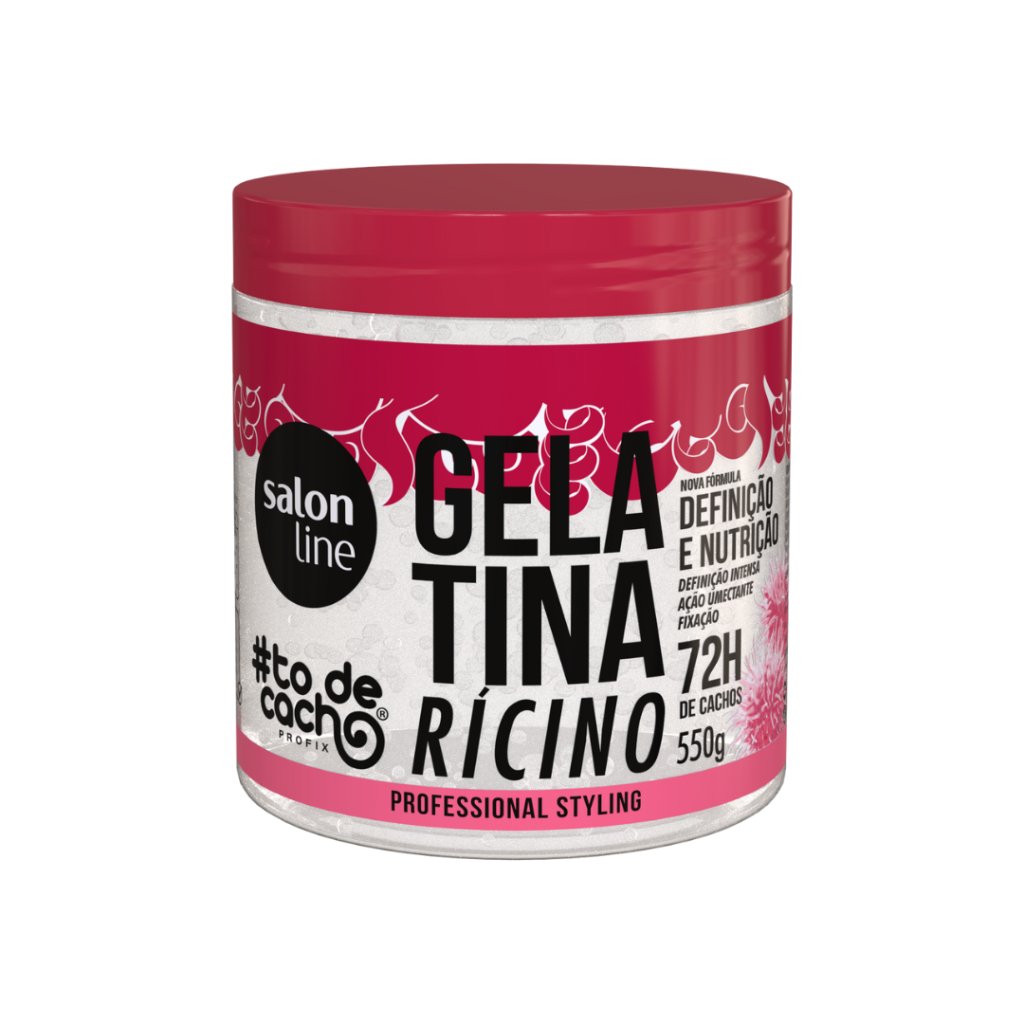 Gelatina #Todecacho Definición y Nutrición Ricino Salon Line 550gr