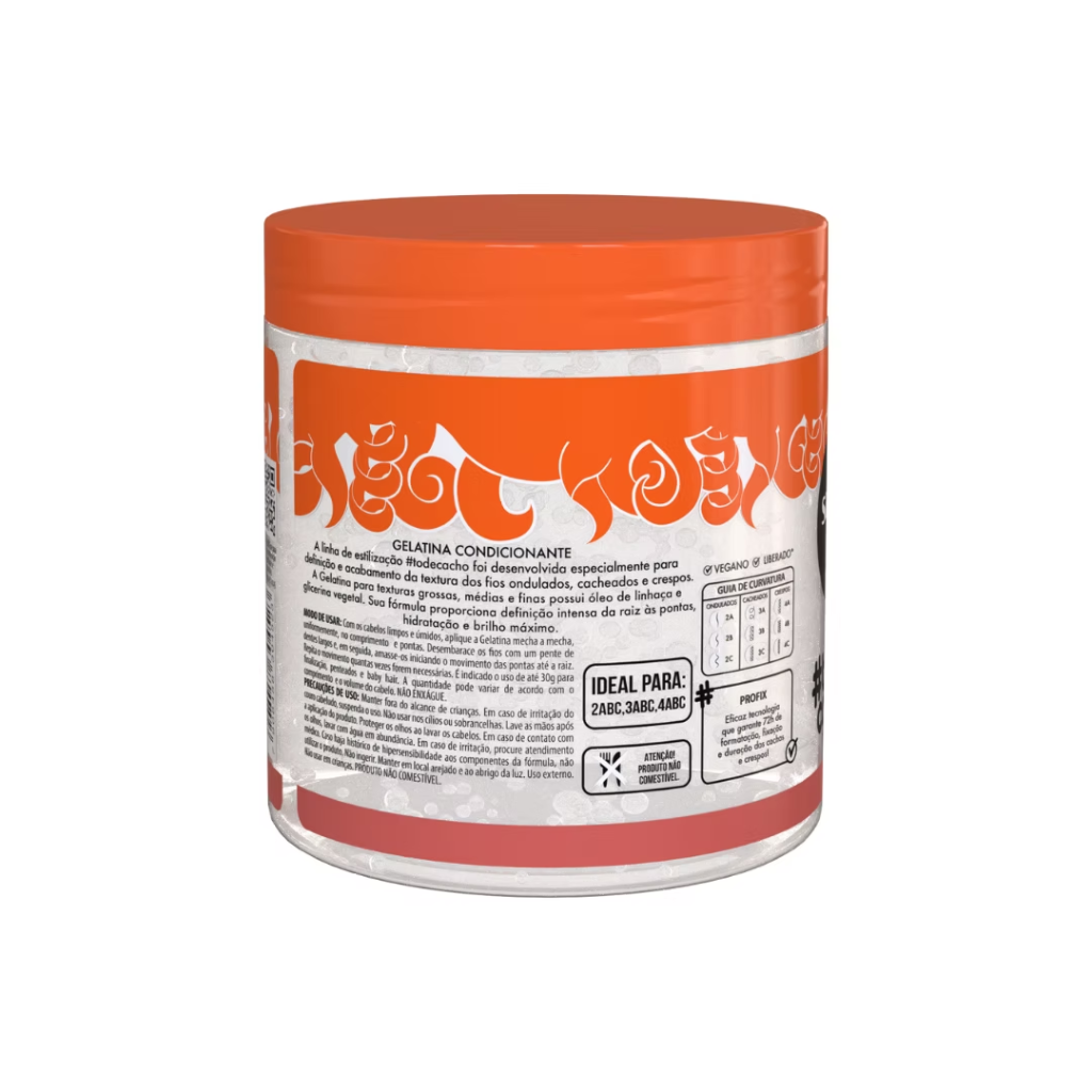 Gelatina  #Todecacho Definición y Brillo Linaza Salon Line 550gr