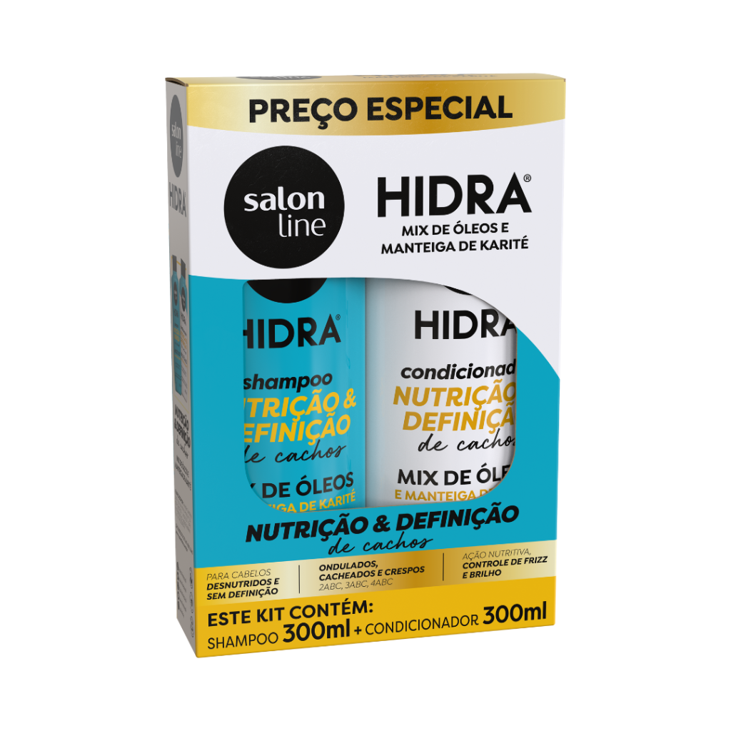 Kit Hidra Mix Óleos Salon Line 2 Piezas