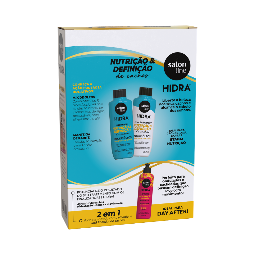 Kit Hidra Mix Óleos Salon Line 2 Piezas