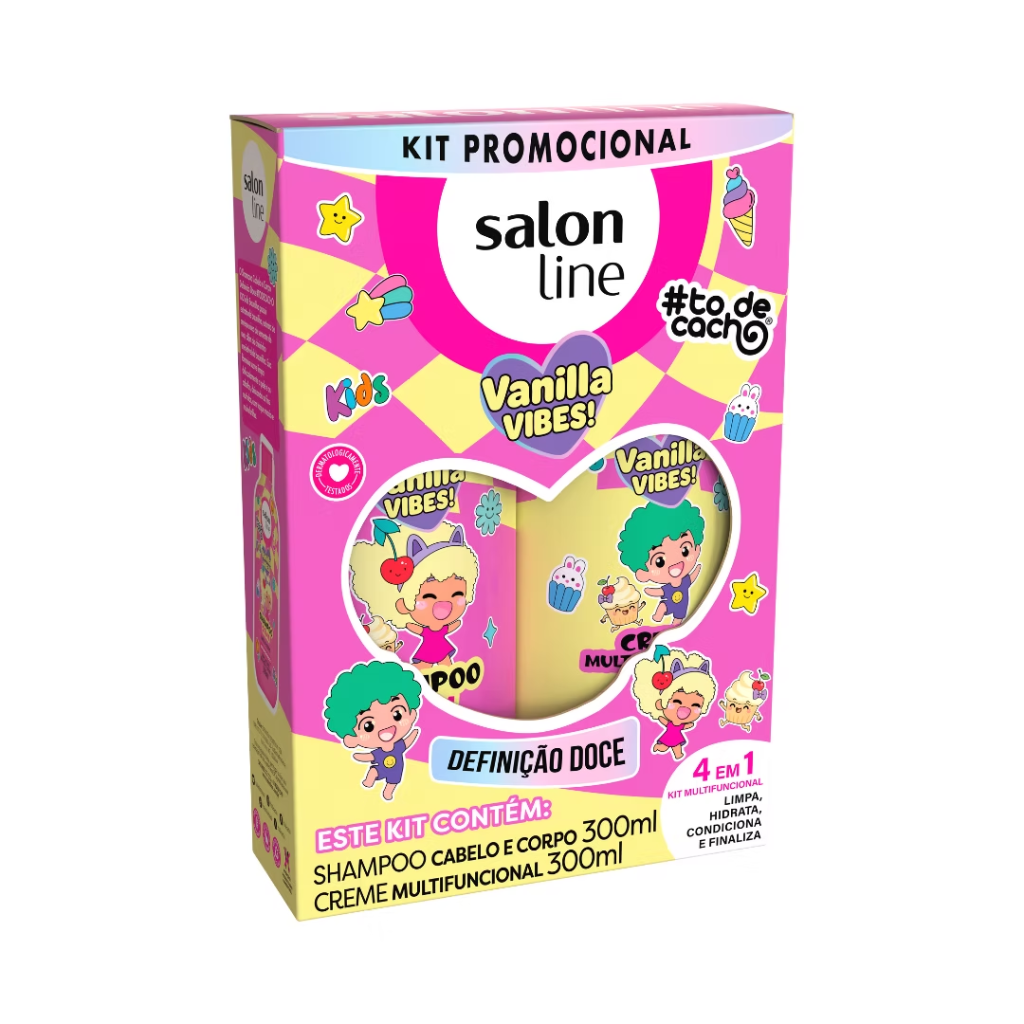 Kit Salon Line Vanilla Vibes 2pzas