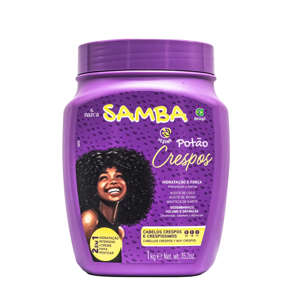 Crema de hidratación + Crema para peinar Crespos Samba 1kg