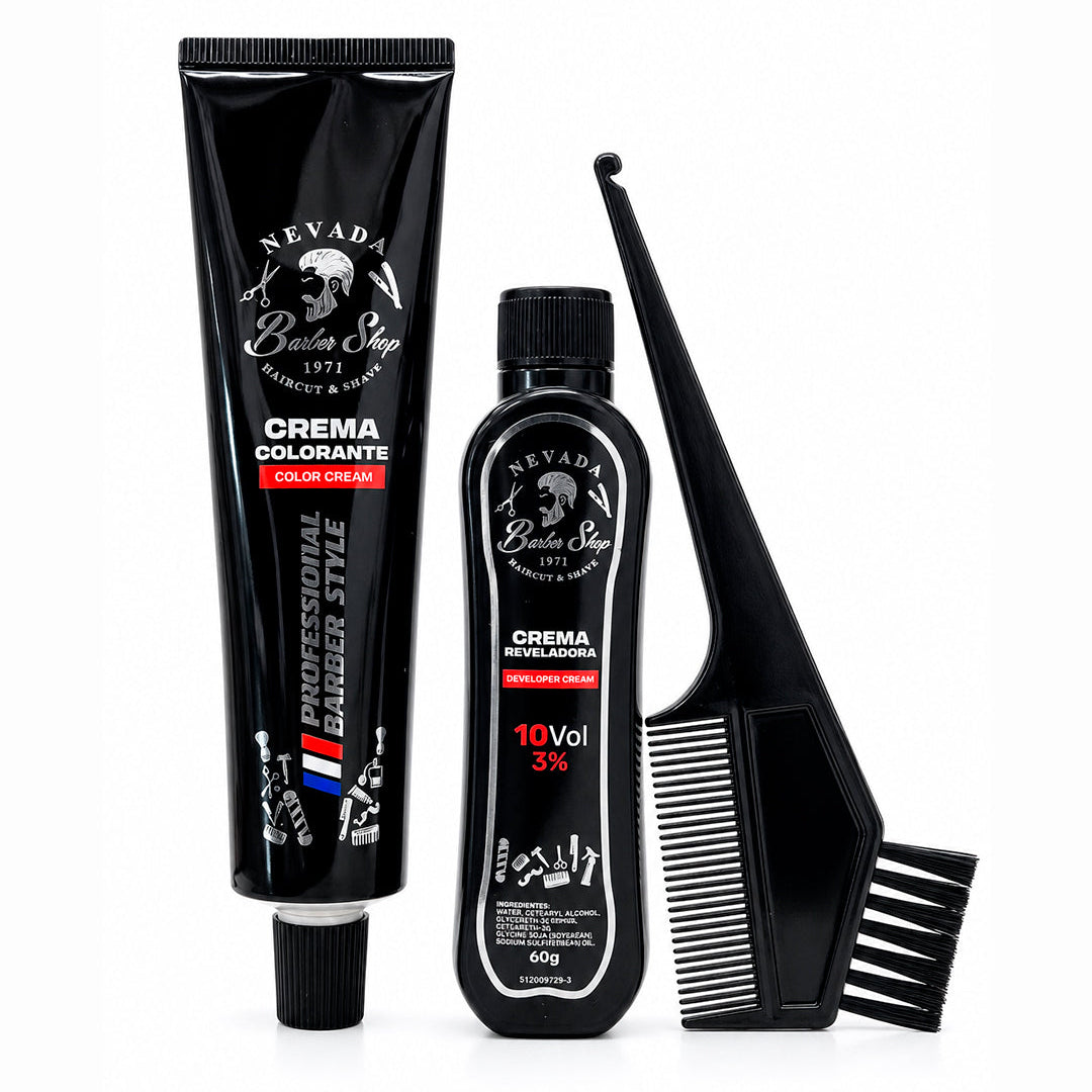 Tinte Natural Color Negro Barber Shop Nevada