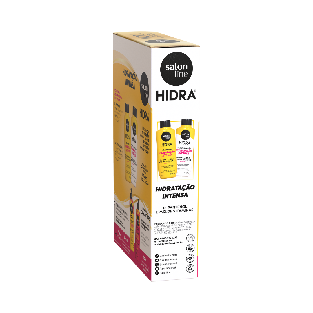Kit Hidra Hidratación Intensa Salon Line 2pzas
