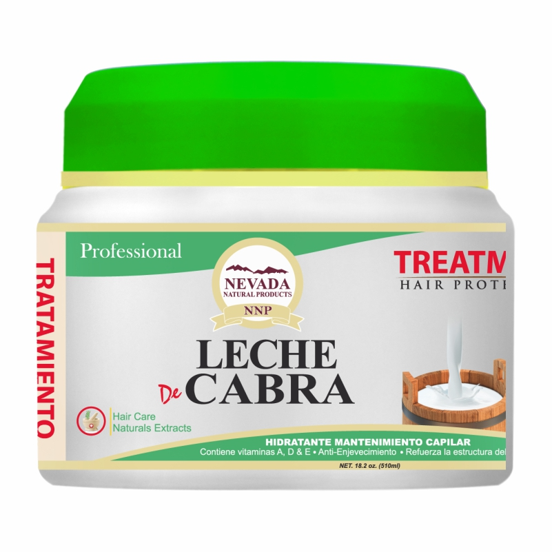 Kit Shampoo Leche de Cabra 510gr +Tratamiento Capilar Leche de Cabra 510gr