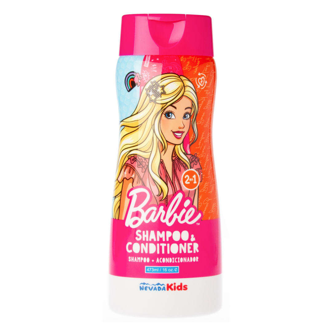 Shampoo + Acondicionador Barbie Nevada Kids 473ml