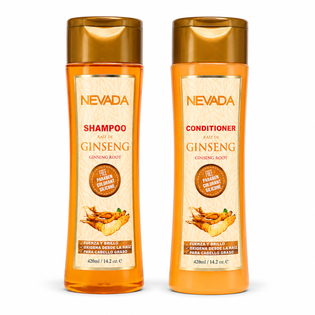 Set Raíz de Ginseng Nevada 420ml 2 Piezas